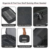 Viaterra Packing Cubes Black - Small