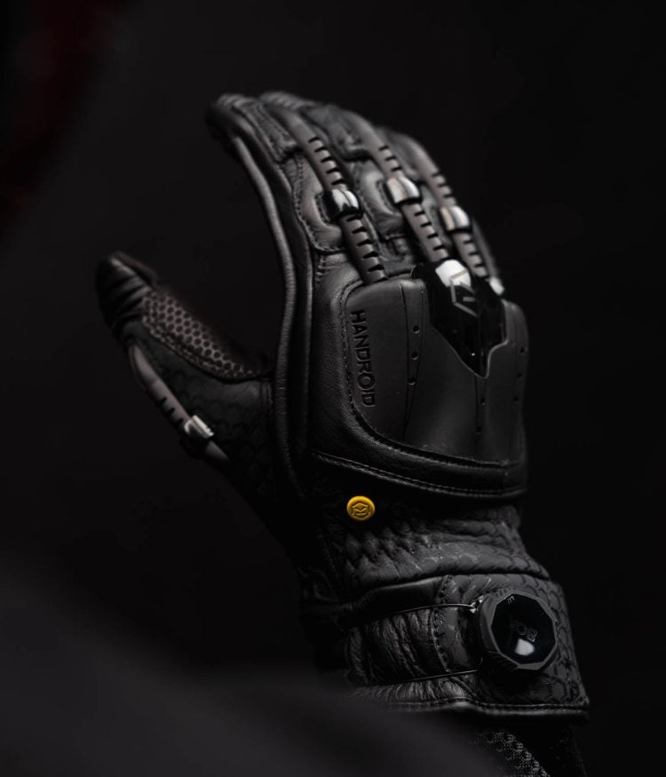Knox Handroid POD MARK5 BLACK サイズL Knox Handroid Pod Mk5 Gloves - Cycle Gear