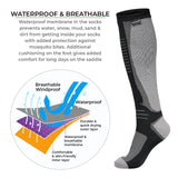 Viaterra Randy Sun- Merino Wool Waterproof Knee High Socks