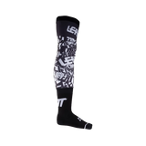 Knee Brace Socks Black/White