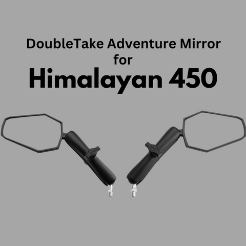 DoubleTake Adventure Mirrors for Royal Enfield Himalayan 450