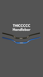 jcMoto THICC BAR 28mm - Handlebar - Direct Fit on RE Himalayan 450 - Blue