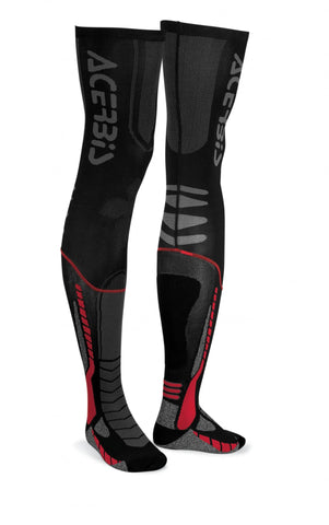 Acerbis Socks X-Leg Pro - Black/Red