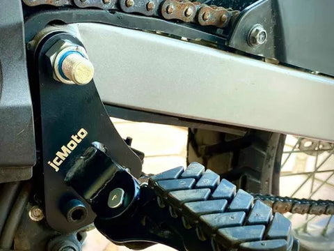 jcMoto Hero XPulse Footrest Hangers