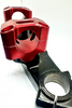 jcMoto Handlebar Size Converter 22mm to 28mm - Xpulse 200 ONLY - Red