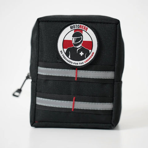 MotoresQ Max Trauma First Aid Kit - Black