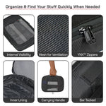 Viaterra Packing Cubes Black - Small