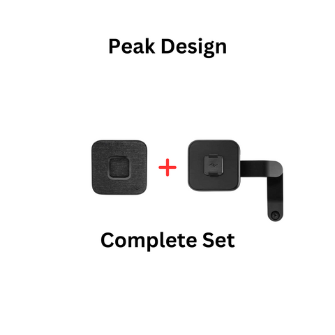 Peak Design Mobile Motorcycle Bar Mount and Universal Adapter - Set