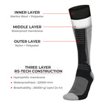 Viaterra Randy Sun- Merino Wool Waterproof Knee High Socks