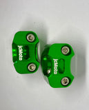 jcMoto Handlebar Size Converter 22mm to 28mm - Universal - Green