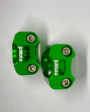 jcMoto Handlebar Size Converter 22mm to 28mm - KLX 230 Indian and KLX 230 CKD - Green