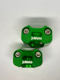 jcMoto Handlebar Size Converter 22mm to 28mm - Universal - Green