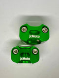 jcMoto Handlebar Size Converter 22mm to 28mm - KLX 230 Indian and KLX 230 CKD - Green
