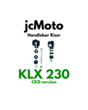 jcMoto Handlebar Riser Kawasaki KLX230 - Black - 28mm (CKD version only)