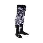 Knee Brace Socks Black/White