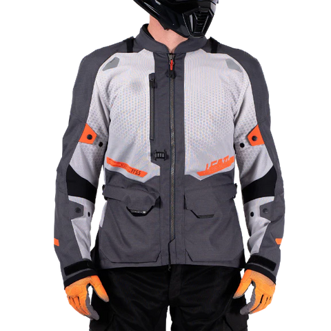 Leatt ADV FlowTour 5.5 Jacket - Iron – Fynx Moto