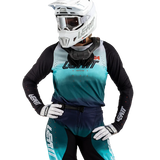 Leatt Moto 4.5 Women Jersey/Pant Combo - Marine