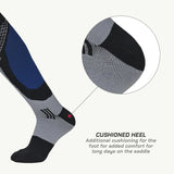 Viaterra Randy Sun Waterproof Socks Knee High X-217 Gray/Blue
