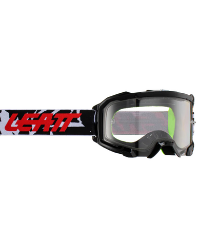 Maschera motocross Leatt Velocity 6.5 arancione rosa