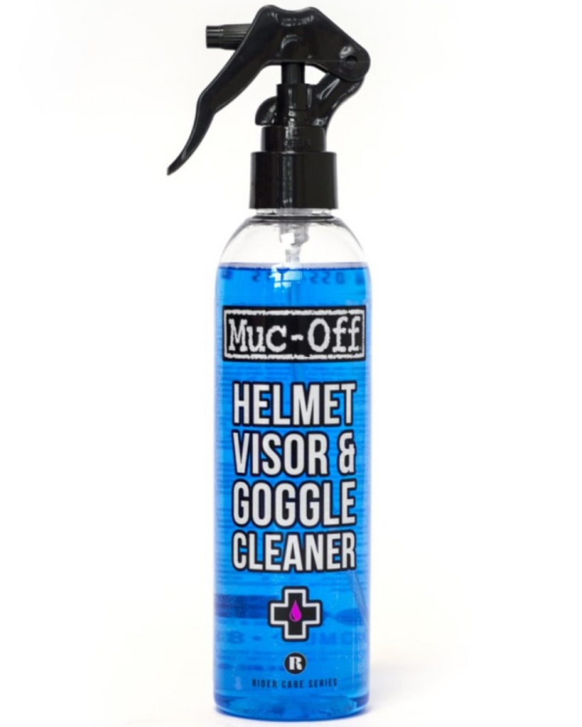 Muc-Off Helmet & Visor Cleaner Spray – 250ml Quick-Clean Formula For Helmets, Goggles & Masks