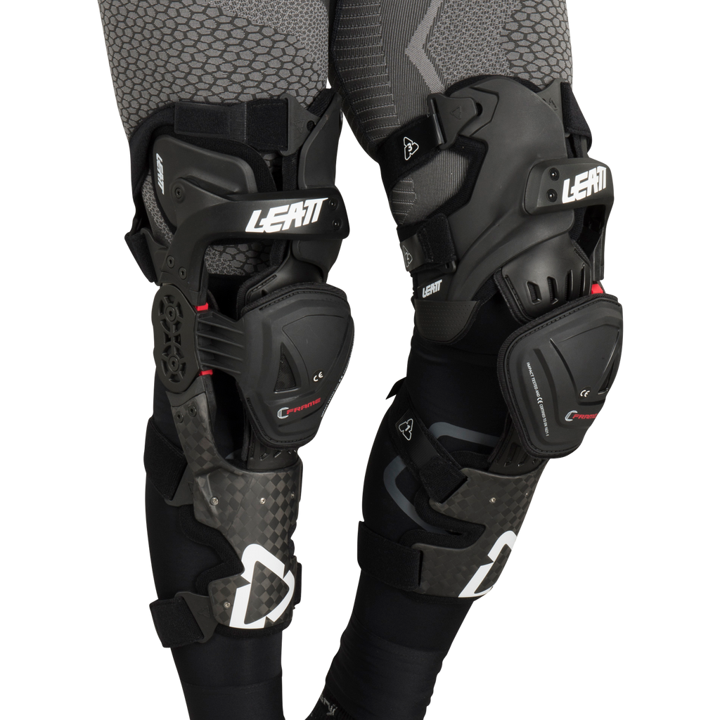 Leatt C-Frame Pro Carbon Knee Braces - RevZilla