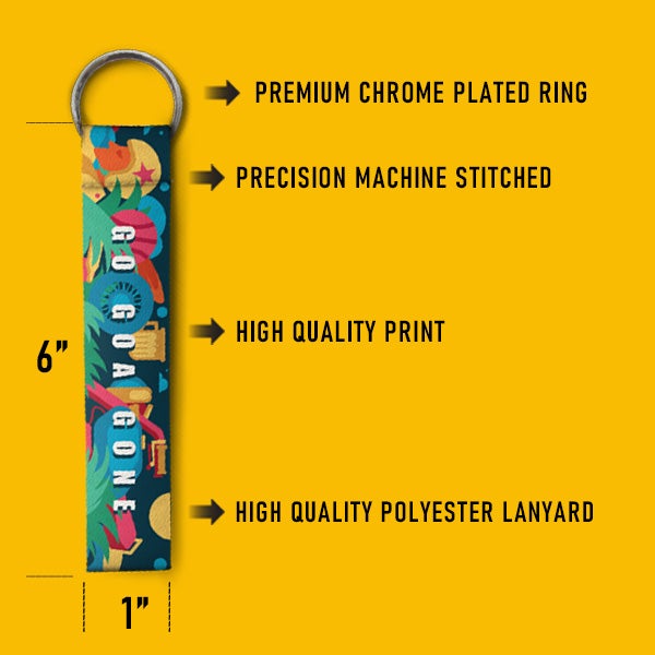 100 Kmph Go Goa Gone Key Chain – Fynx Moto