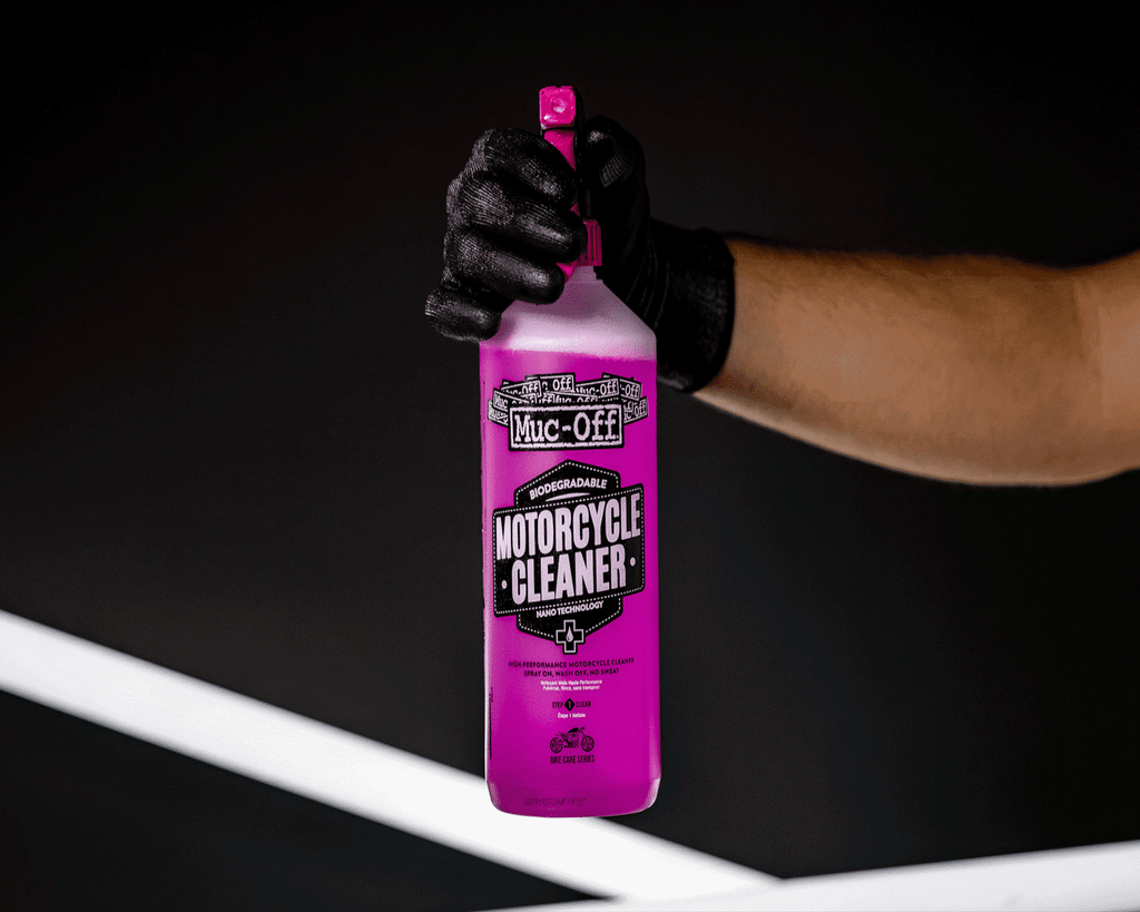 Nano tech top motorcycle cleaner