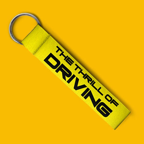 100 Kmph Thrill of Driving Key Chain