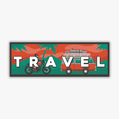 100 Kmph Travel Sticker