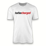 100 Kmph T-Shirt Turbocharged White