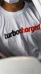 100 Kmph T-Shirt Turbocharged White