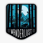 100 Kmph Wanderlust Sticker