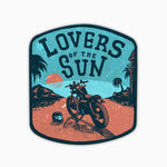 100 Kmph Lovers of the Sun Sticker