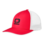 Ogio Shadow Badge Mesh Hat Red