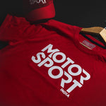 100 Kmph T-Shirt MotorSport Red