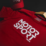 100 Kmph T-Shirt MotorSport Red