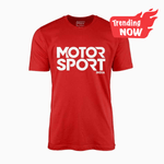 100 Kmph T-Shirt MotorSport Red