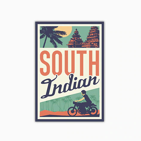 100 Kmph South Indian Sticker